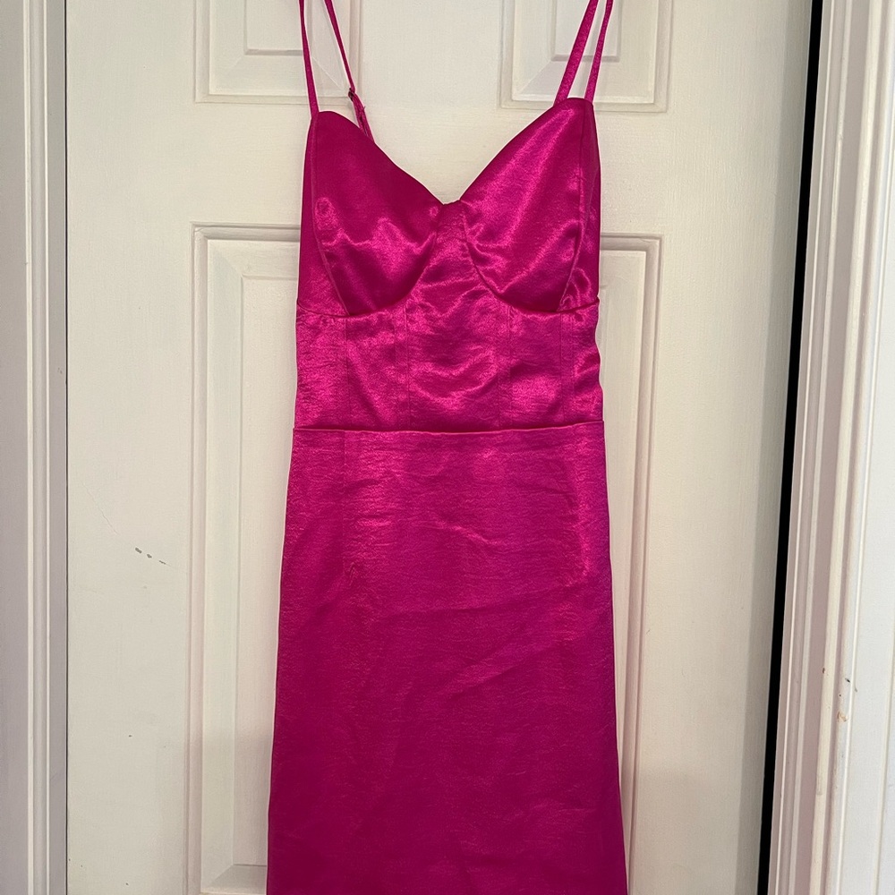 Wild Fable Vibrant Pink Dress